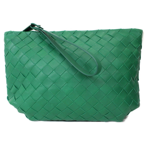 Bottega Veneta Handbags - BOTTEGA VENETA Intrecciato Pouch Paraquito Bag leather clutch Shoulder everyday
